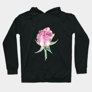 Pink rose Hoodie